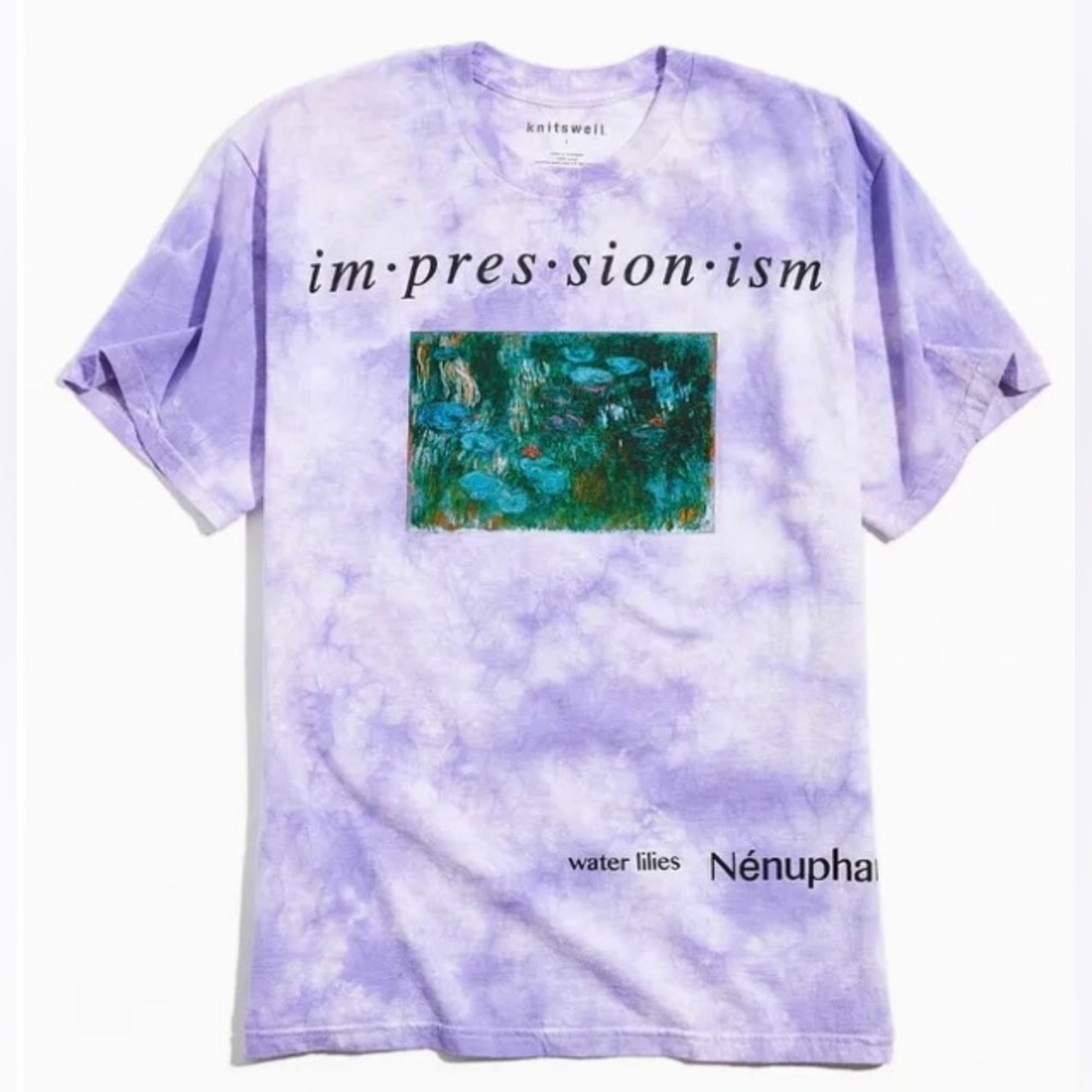 Swell Lavender Impressionism Tee - Short Sleeve